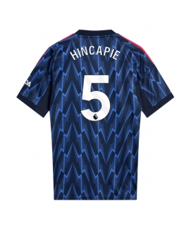 Billige Fotballdrakt Arsenal Piero Hincapie #5 Replika Bortedrakt 2025-26 Kortermet
